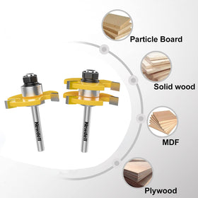 Newdeli compatible with CNC and handheld routers for versatile woodworking.