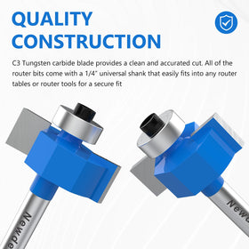 Newdeli compatible with CNC, handheld, and table routers for diverse setups.