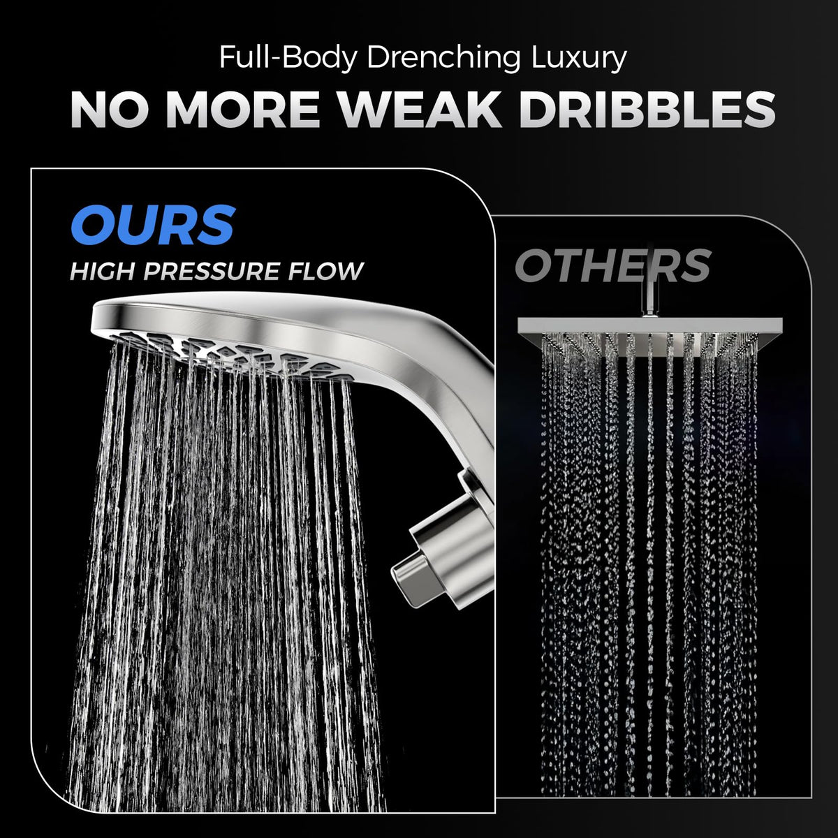 Newfinde handheld spray mode demonstrated for versatile rinsing