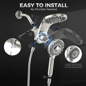 Newfinde water-saving feature highlights efficient shower options