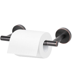 Newfun oil rubbed bronze toilet paper holder wall mount for easy bathroom access.