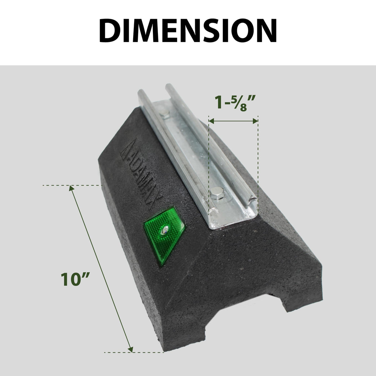 Newhouse Electric Adamax RTS14-10 water channel design helps shed rain and debris.