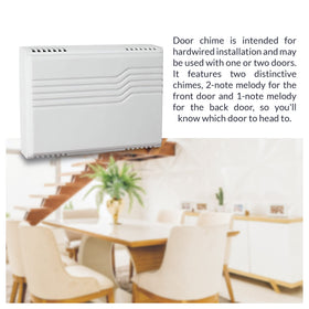 Newhouse Hardware 16V-10VA transformer powering a reliable doorbell system.
