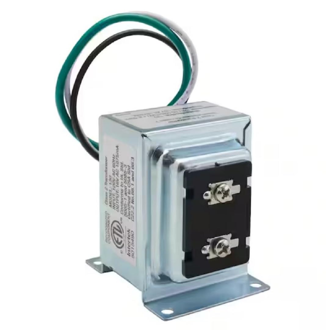 Newhouse Hardware 24V 40VA transformer front view powering multiple devices.