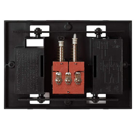 Newhouse Hardware CHIMEBASE2 base front view demonstrates compact, Nutone-compatible fit.
