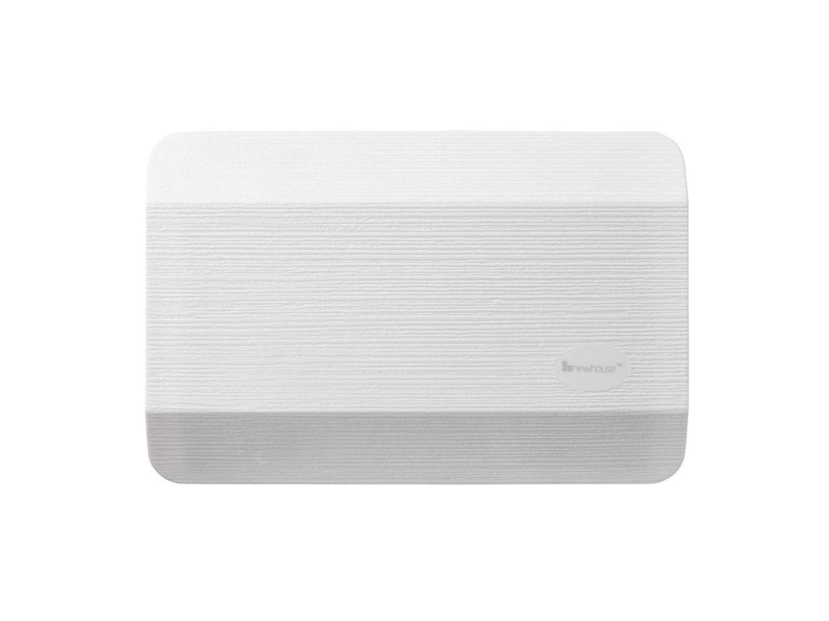 Newhouse Hardware CHM3D door chime cover front view with snap-on ease for a clean upgrade