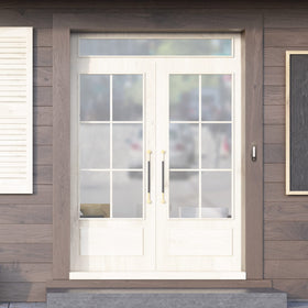 Newhouse doorbell button durable metal construction for long-lasting use.