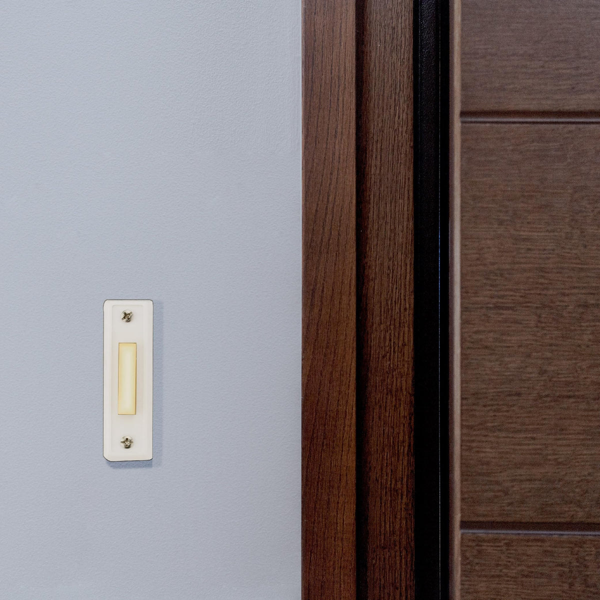 Newhouse Hardware doorframe installation showing quick mounting