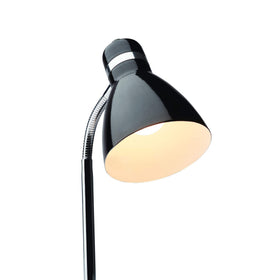 Newhouse Lighting Oxford lampshade highlights a focused glow, keeping tasks clear without glare.