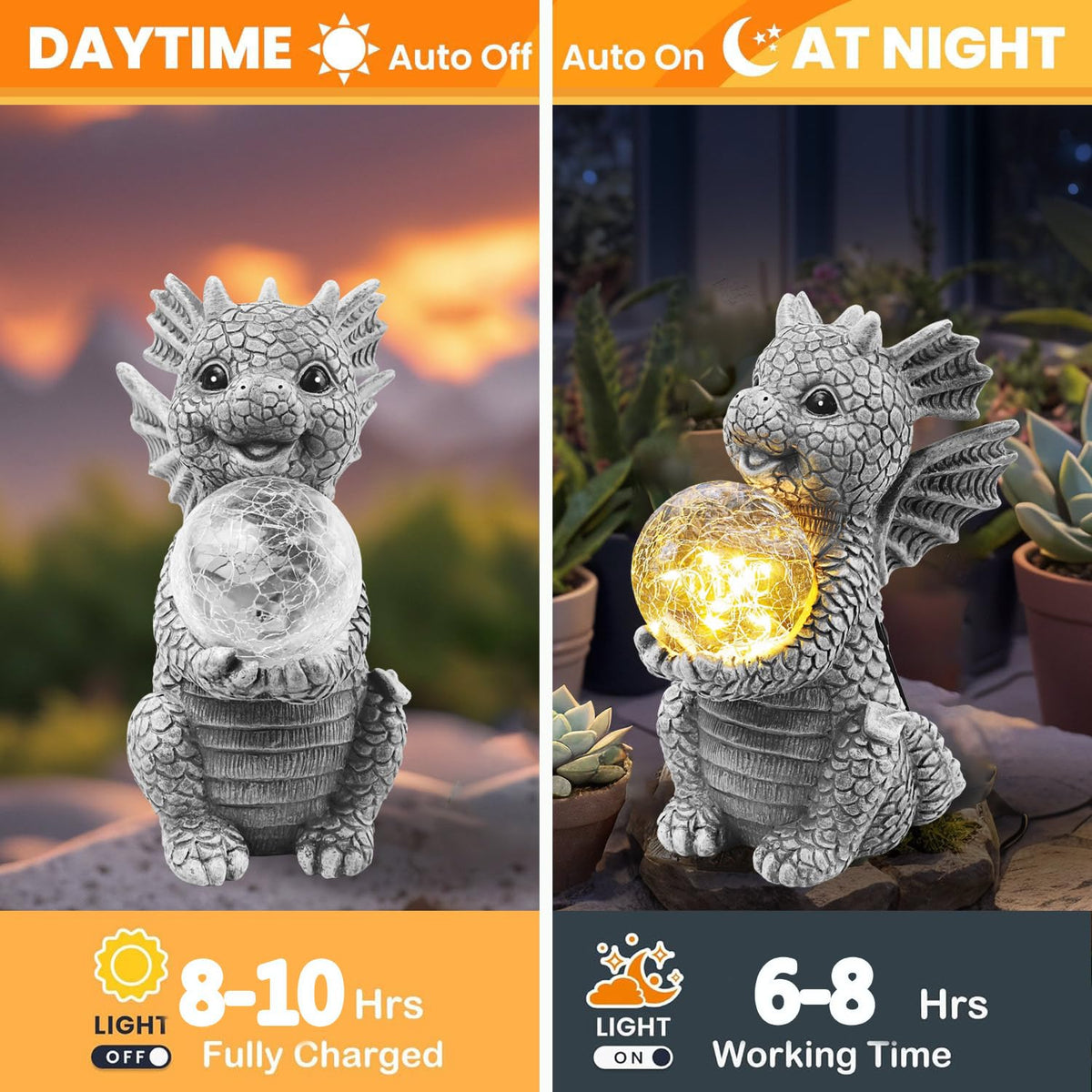 Newinhome dragon garden gift idea for plant lovers.