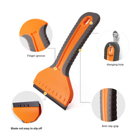 NEWISHTOOL removes glue, decals, labels and vinyl smoothly.