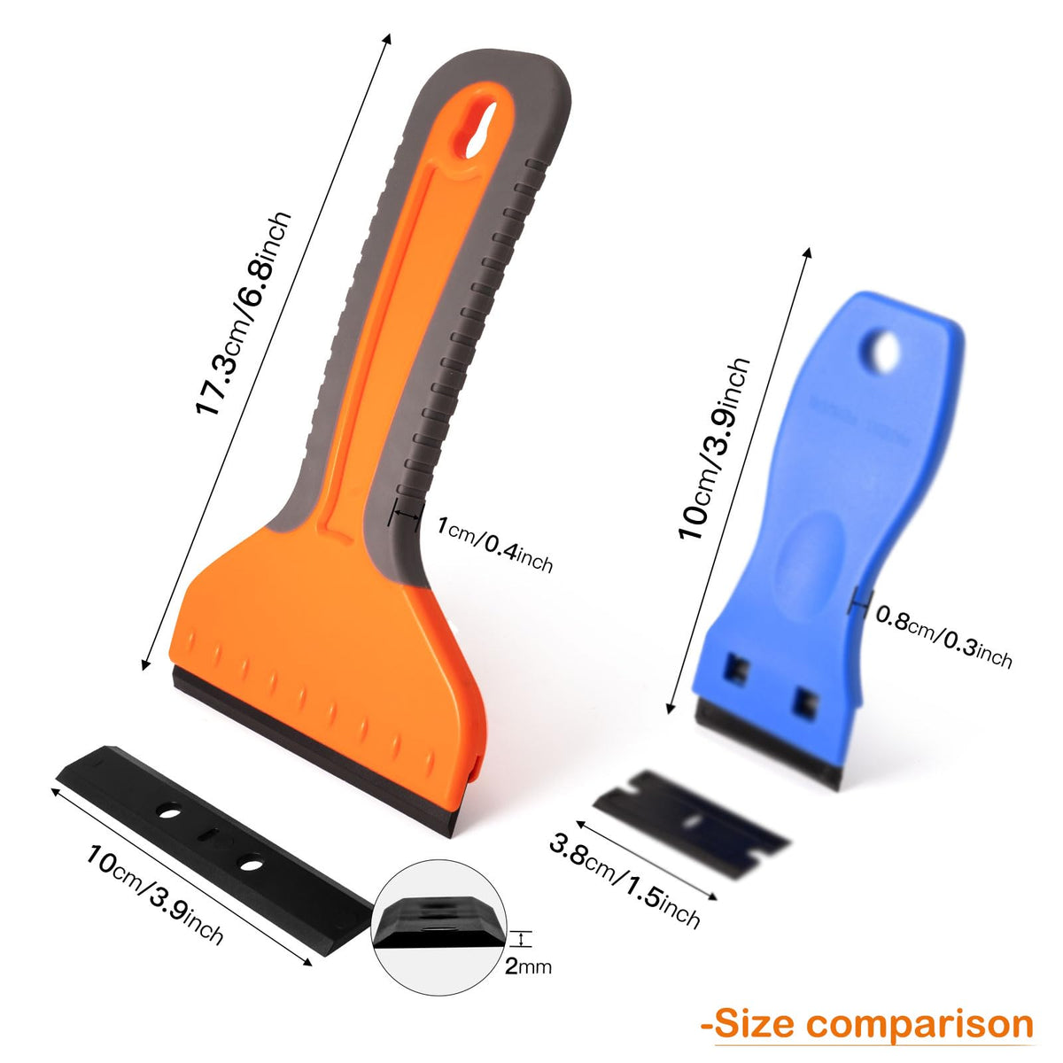 NEWISHTOOL two-piece kit offers efficient cleanup for projects.
