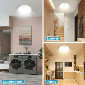 NEWKAZ ceiling light night mode and auto adjustment for night use