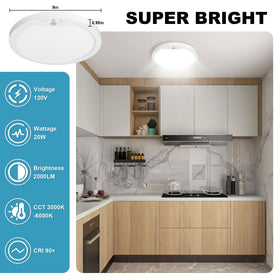 NEWKAZ ceiling light timer options 30s-120s-180s for customizable off time