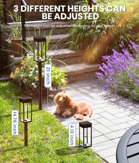NEWMESSI dusk-to-dawn sensor ensures consistent lighting with minimal maintenance.