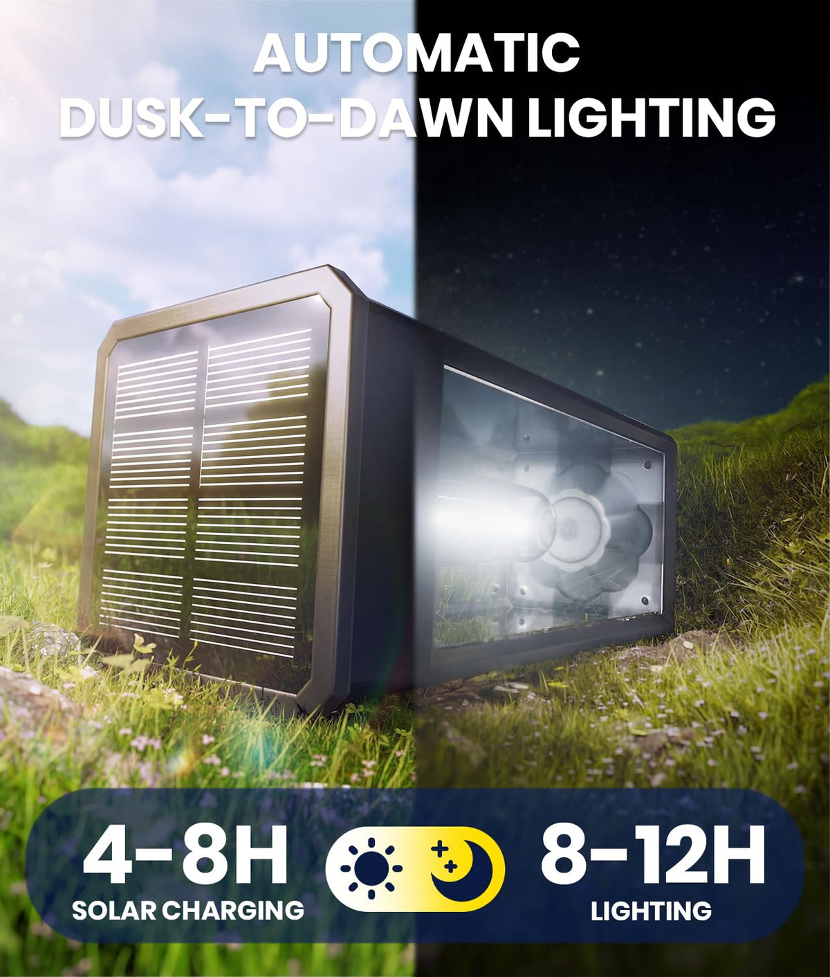 NewMESSI eight-pack ready for driveway, yard, and walkway illumination