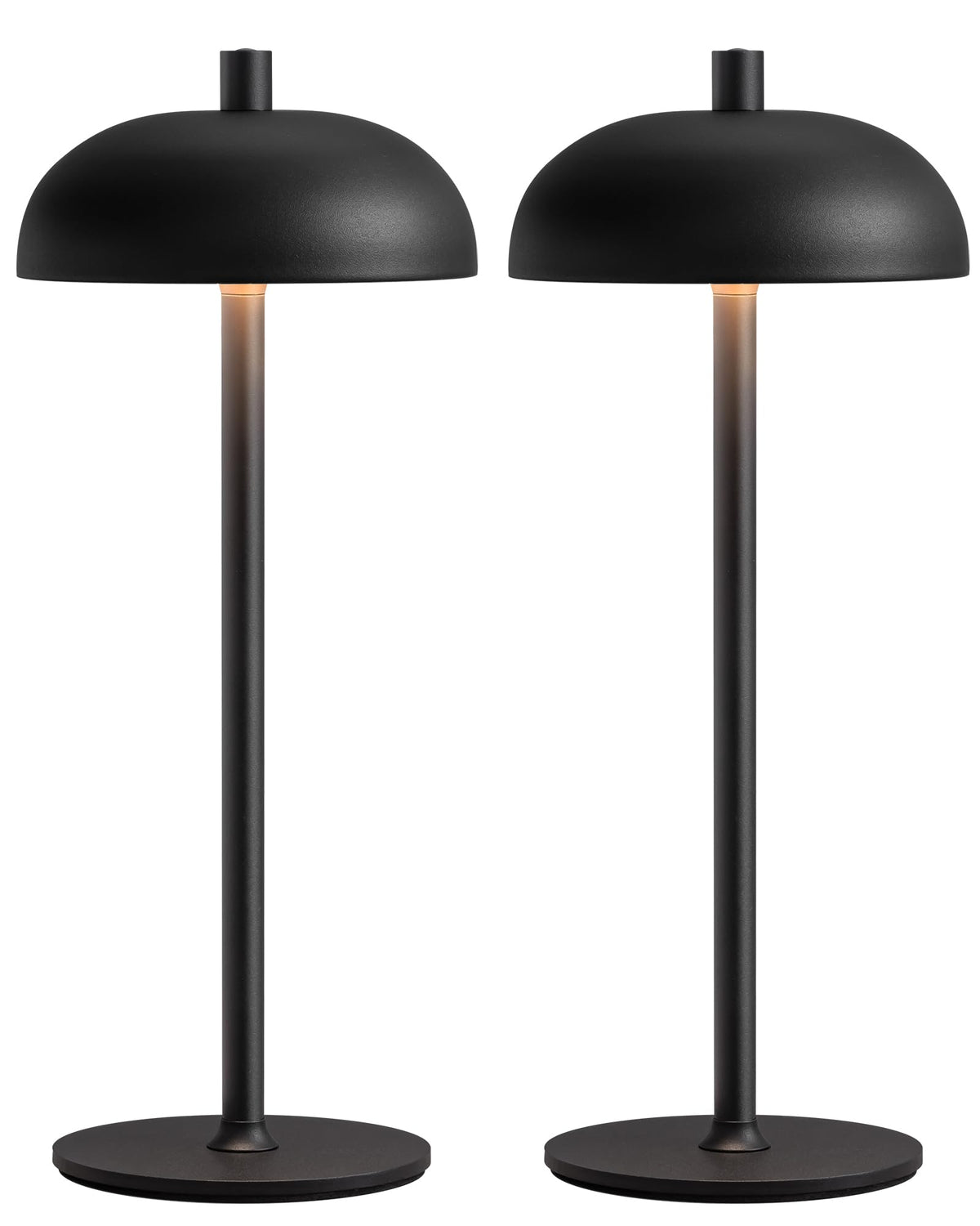 NEWSEE cordless 12in table lamp on-table shows portable ambient lighting