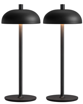 NEWSEE cordless 12in table lamp on-table shows portable ambient lighting
