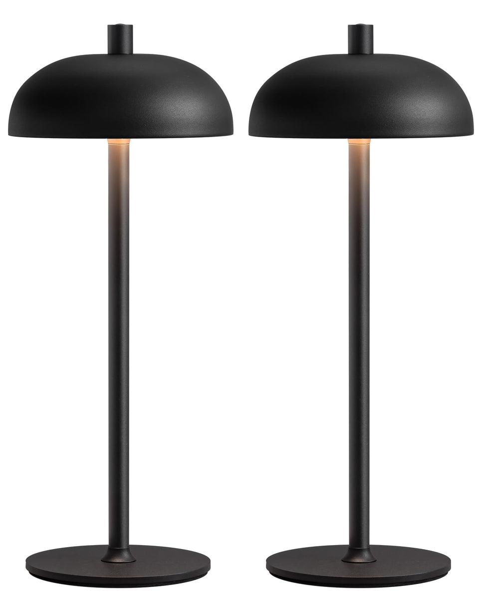 NEWSEE cordless 12in table lamp on-table shows portable ambient lighting