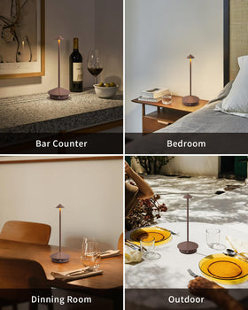 NEWSEE non-slip base keeps the lamp stable on desks and tables.