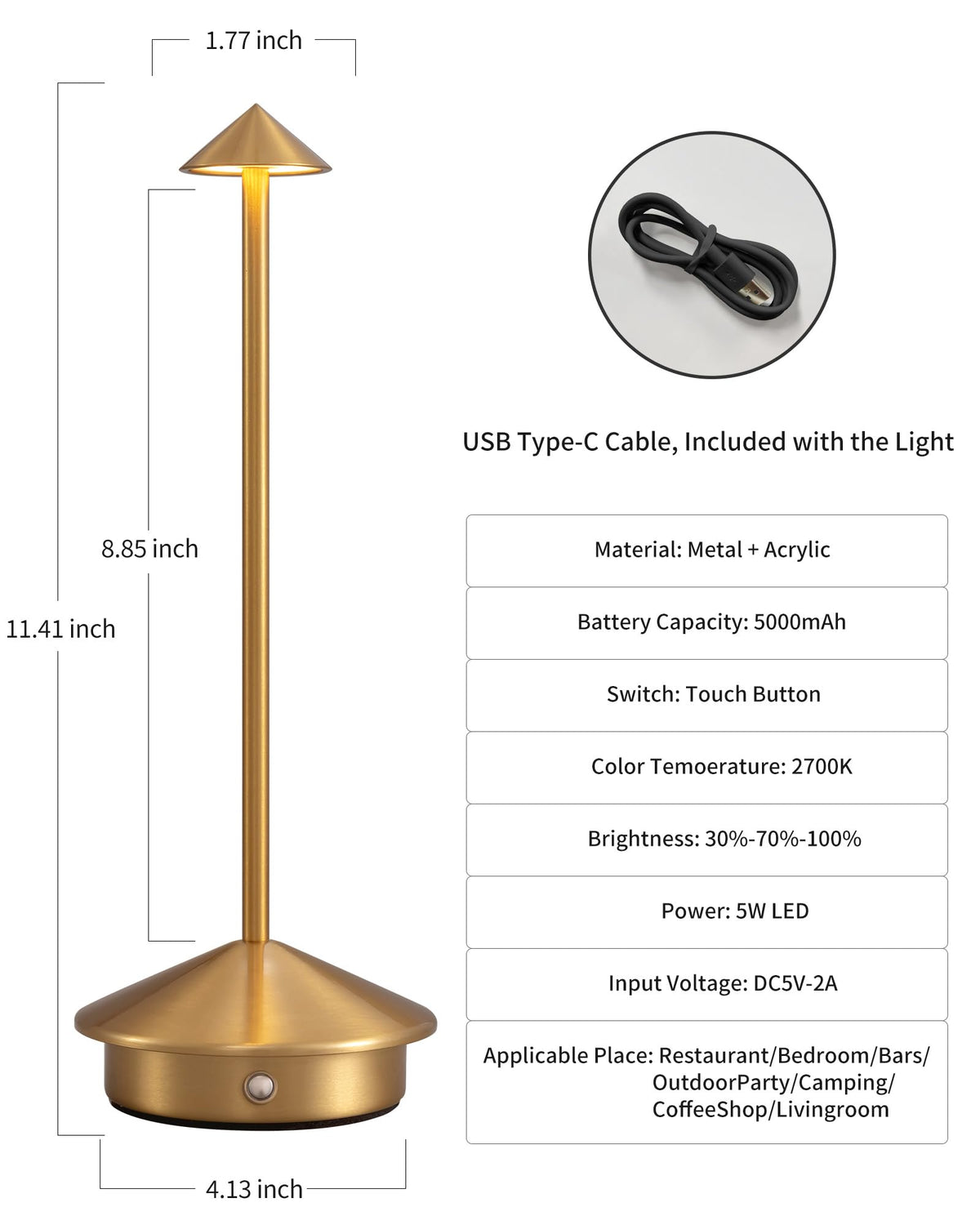 NEWSEE plastic lampshade provides soft, eye-friendly light quality.