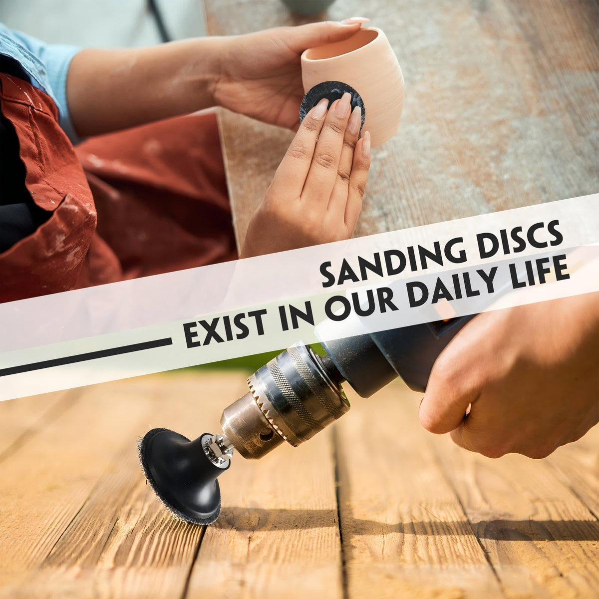 Newwiee 2-inch discs easy to install on mandrel.
