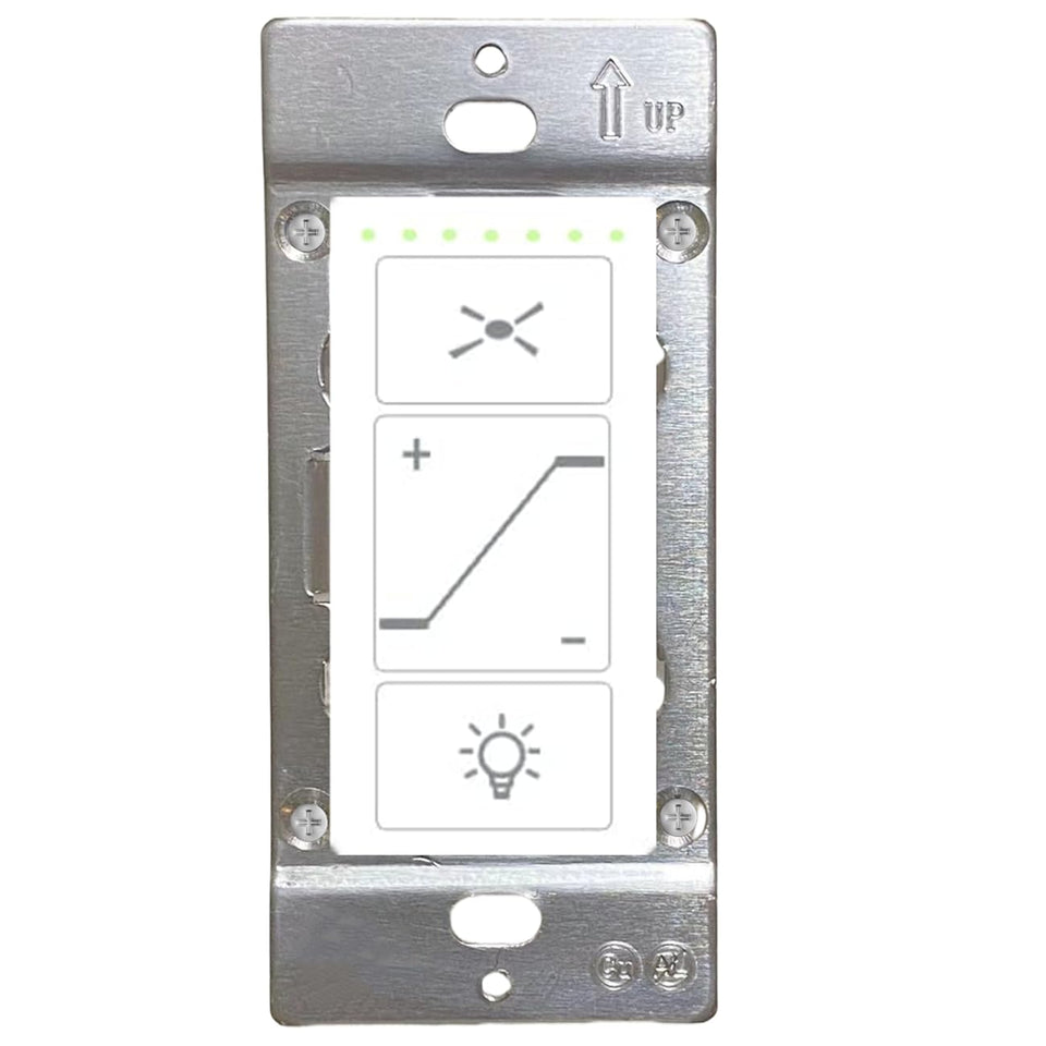 Nexete ceiling fan control dimmer: precise speed and light dimming for comfort