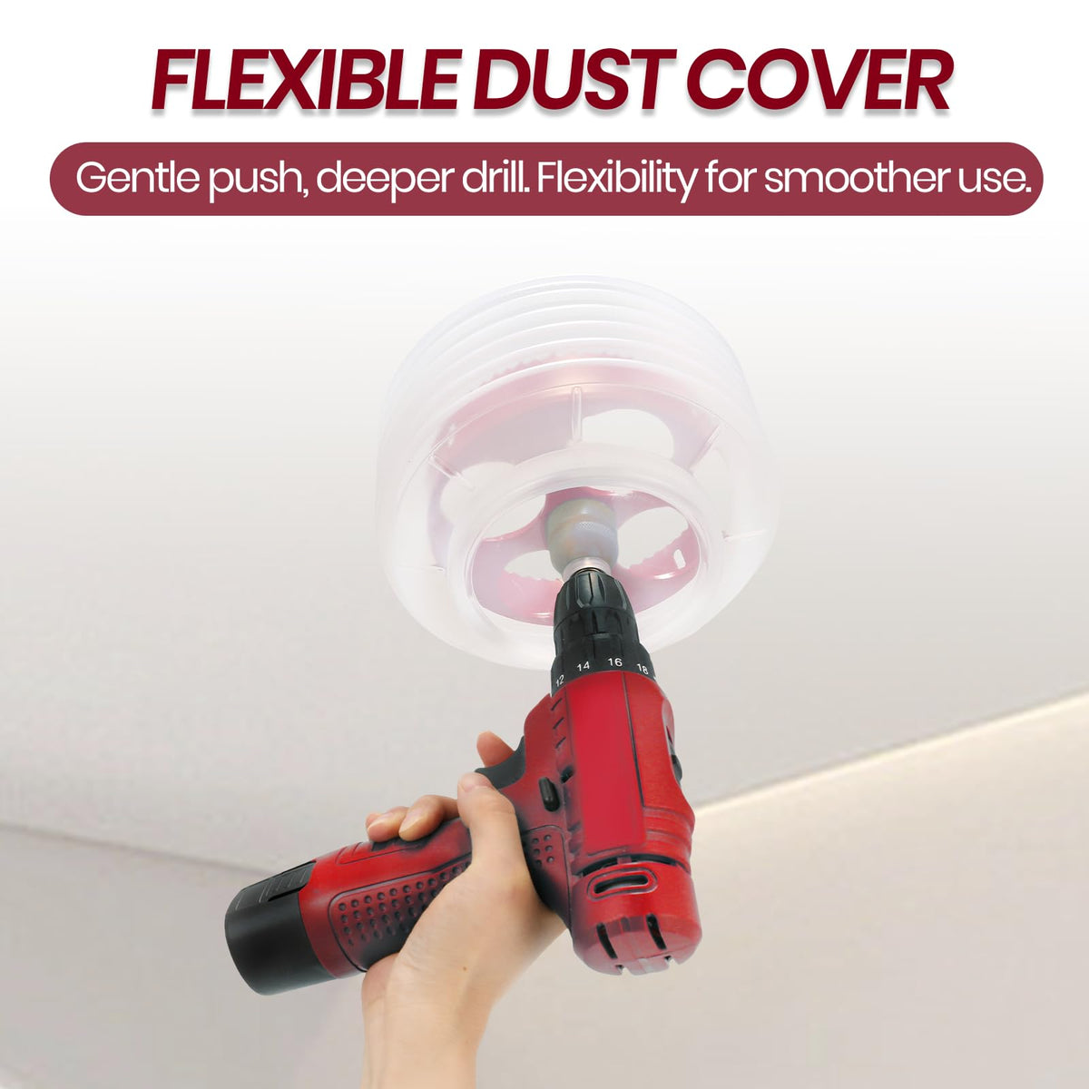 Nexigins 6-Inch hole saw with dust bowl for recessed lighting