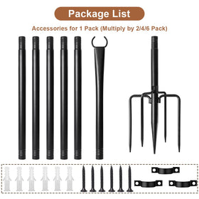 Nexillumi weatherproof galvanized coating protects poles year round