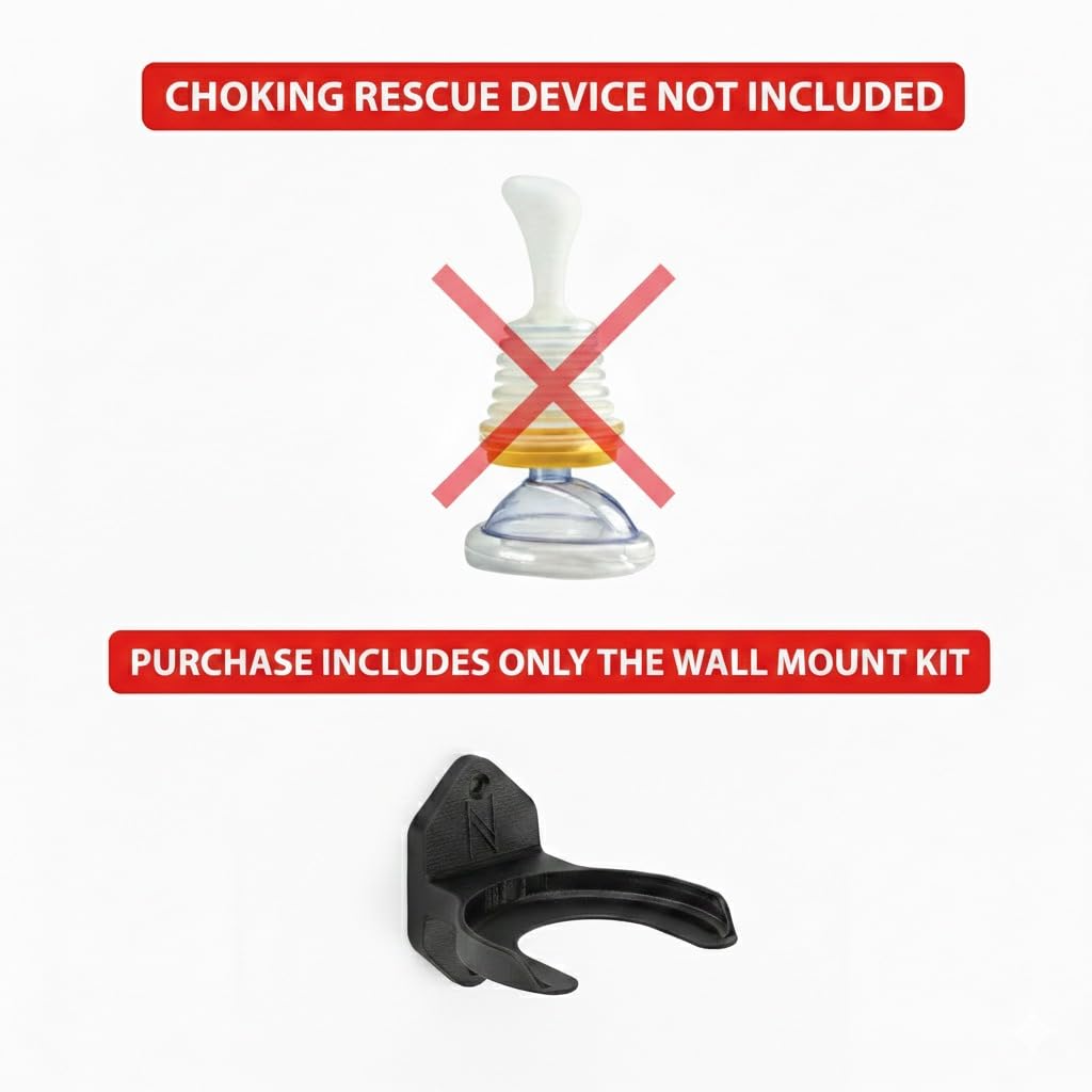 NexisN rescue-kit holder keeps choking rescue devices organized in office spaces.