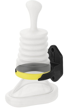 NexisN wall mount holds LifeVac kit for fast access in home emergencies.