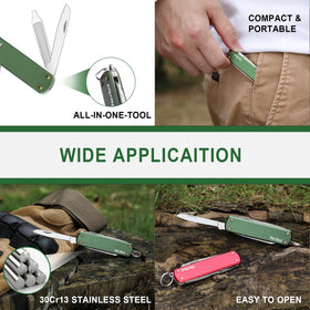 NexTool aluminum handle detail, durable lightweight build.