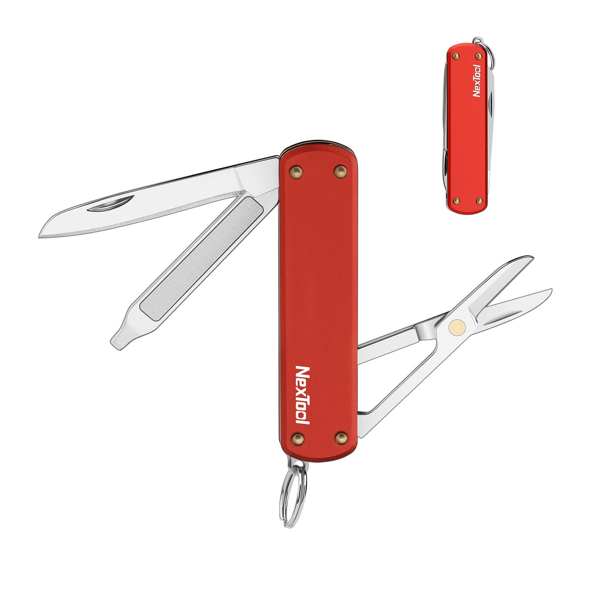 NexTool compact travel knife fits on a keychain.
