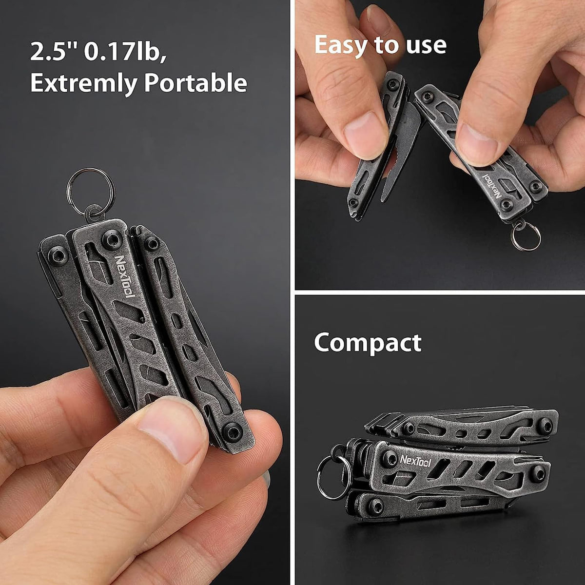 NEXTOOL Nextool EDC multitool with bottle opener for instant refreshments.