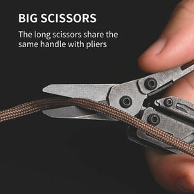NEXTOOL Nextool EDC multitool with knife for everyday slicing tasks.