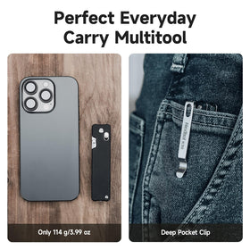 NEXTOOL Knight K30 compact EDC pocket knife fits in a pocket