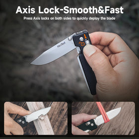 Knight K30 serrated scissors capable of tough material cuts