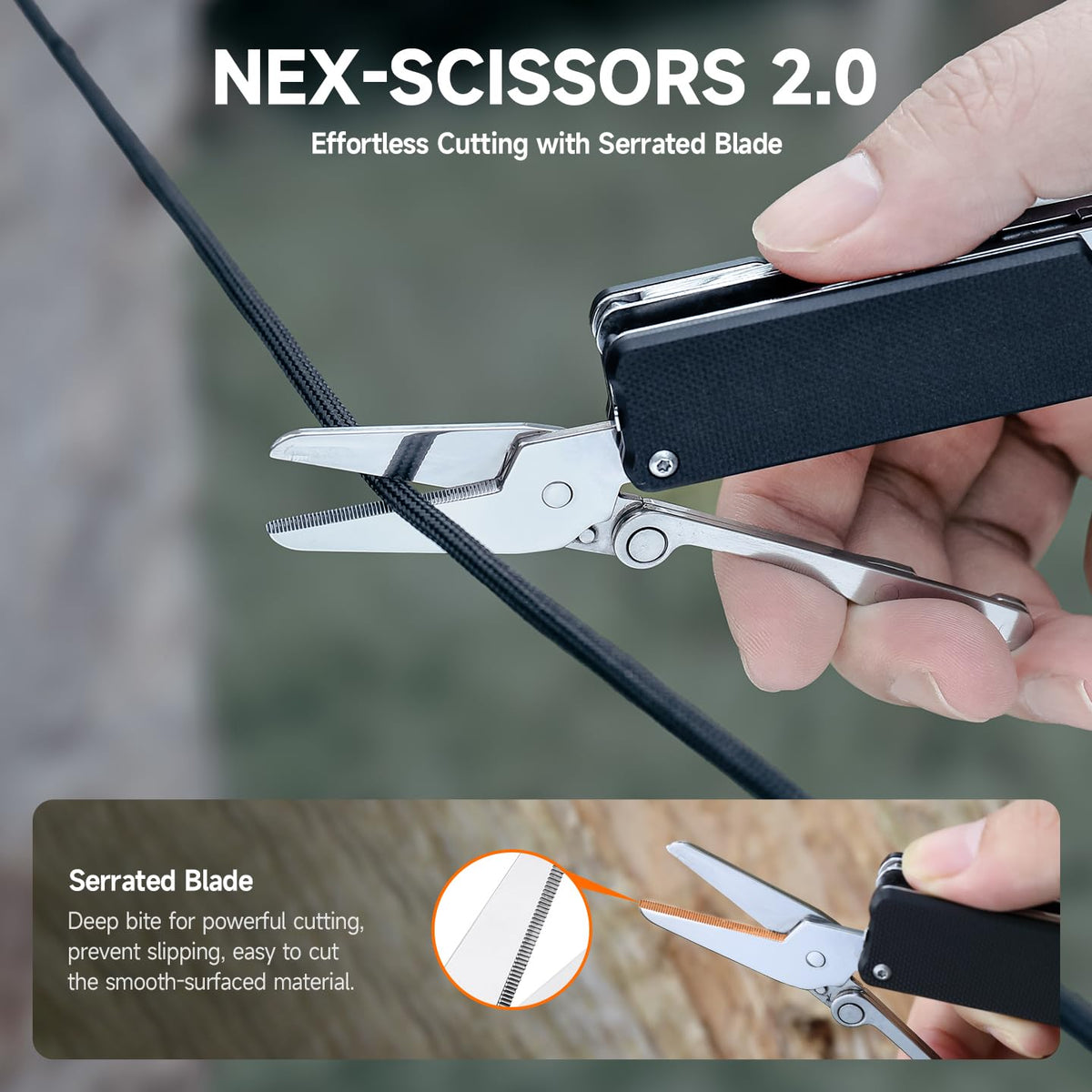 Knight K30 tweezers, file, and awl for versatile maintenance