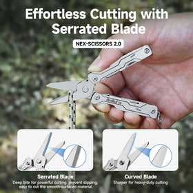 NexTool Micro Sailor Scissors S0 includes file and tweezers for small fixes.