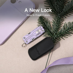 NexTool Micro Sailor Scissors S0 leather pouch included for gifting.
