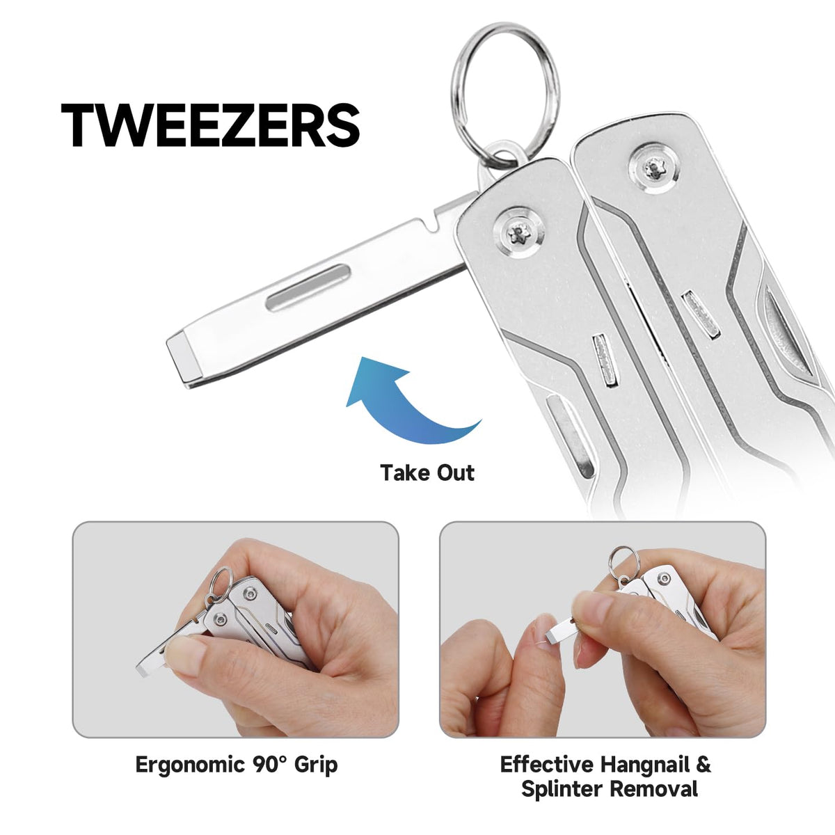 NexTool Micro Sailor Scissors S0 screwdrivers and bottle opener for travel tasks.