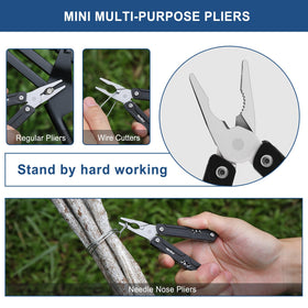 NexTool Mini Multitool SIM extractor prepared for easy SIM card removal.