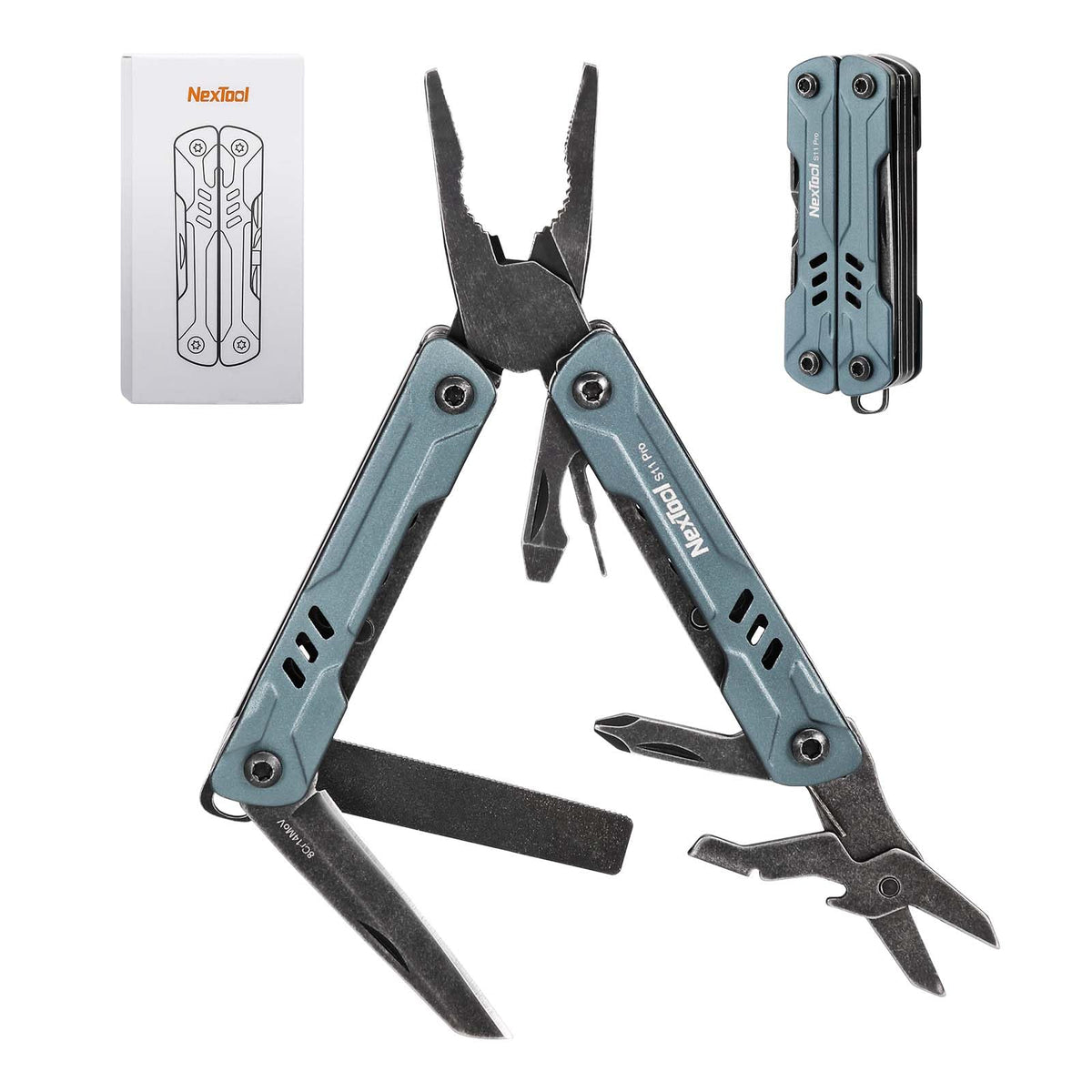 NexTool Mini Sailor S11 Pro keychain multitool for everyday repairs on the go.