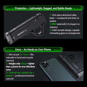 NEXTORCH TA70 IP67 waterproof reliability in harsh conditions