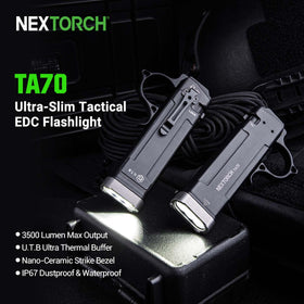 NEXTORCH TA70 slim EDC with easy pocket carry