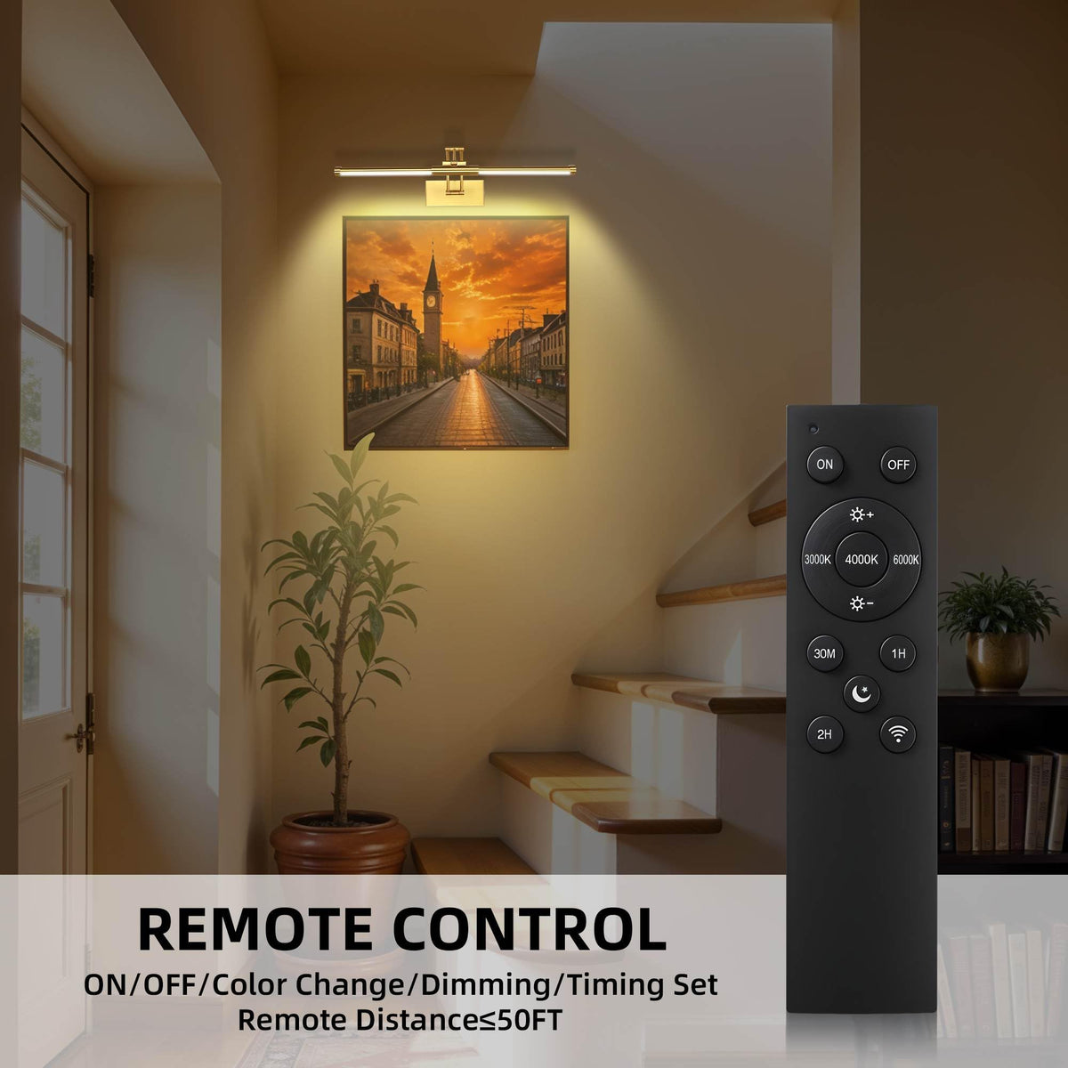 Neymlya LED delivers warm, natural, or cool light for mood and detail.