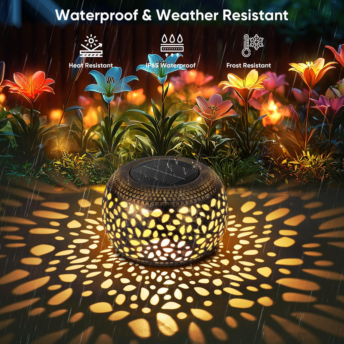 NFEVER gift-worthy solar lanterns for women and garden lovers