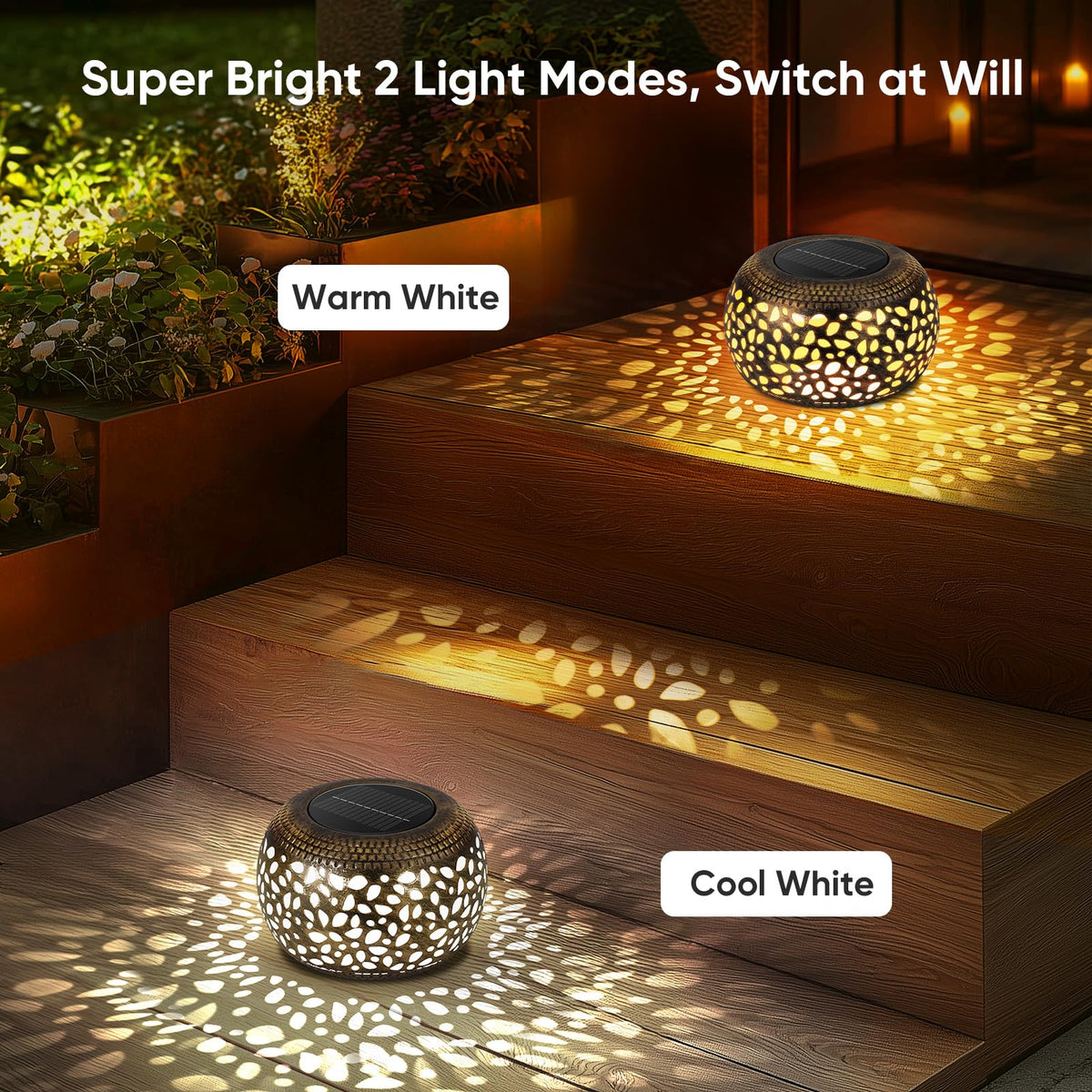 Tabletop setup showing NFEVER lantern as elegant desk decor.