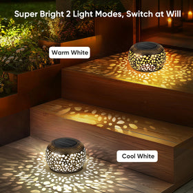 Tabletop setup showing NFEVER lantern as elegant desk decor.