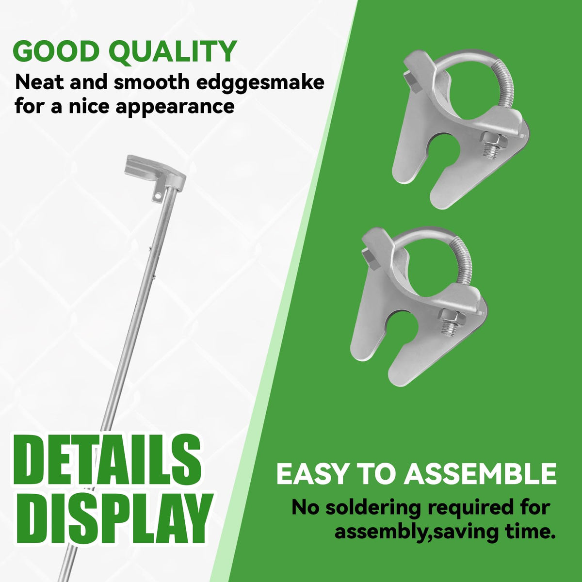 NIANRONGHUA galvanized steel construction delivers long-lasting corrosion resistance.